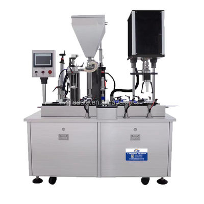 ποιότητας  Work Efficiently Cosmetic Cream Filling Machine For Bottle Factory Pneumatic Driven εργοστάσιο